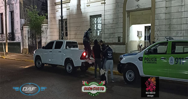 Los incidentes entre hinchadas la policía recaudó 250 mil pesos 